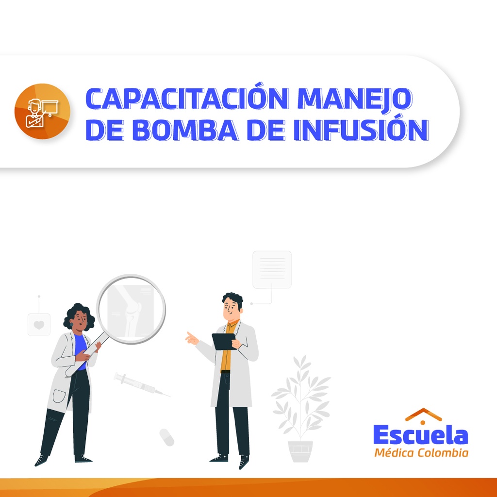 CAPACITACIÓN MANEJO DE BOMBA DE INFUSIÓN